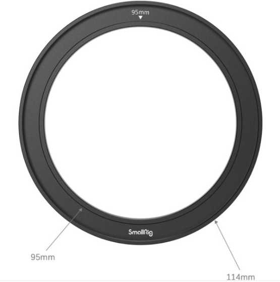 Anel Adaptador Rosqueado SmallRig de 95 a 114 mm para Matte Box