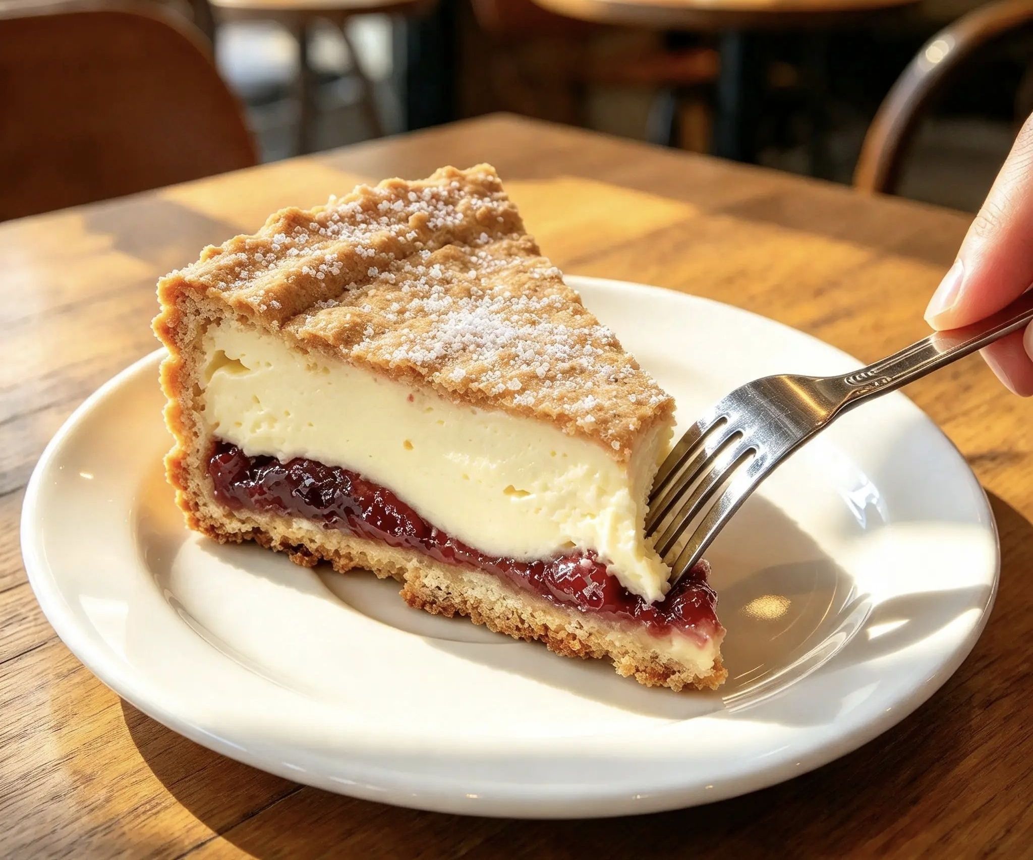 Tarta integral De Crema con frutos rojos (20cm)