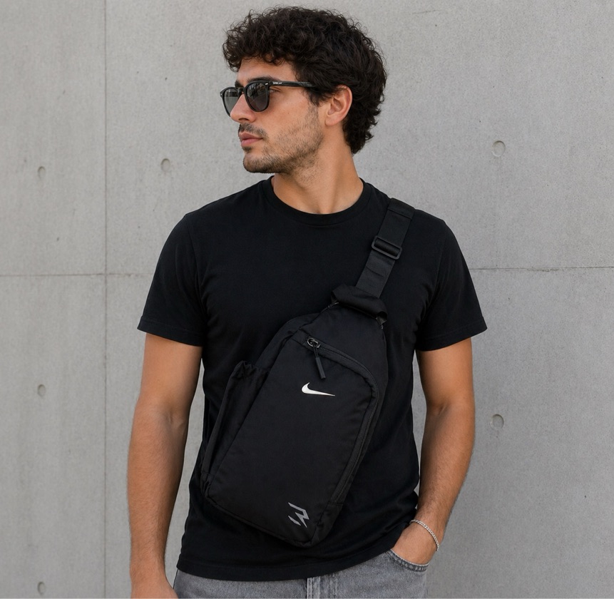 Bandolera Nike tono oscuro