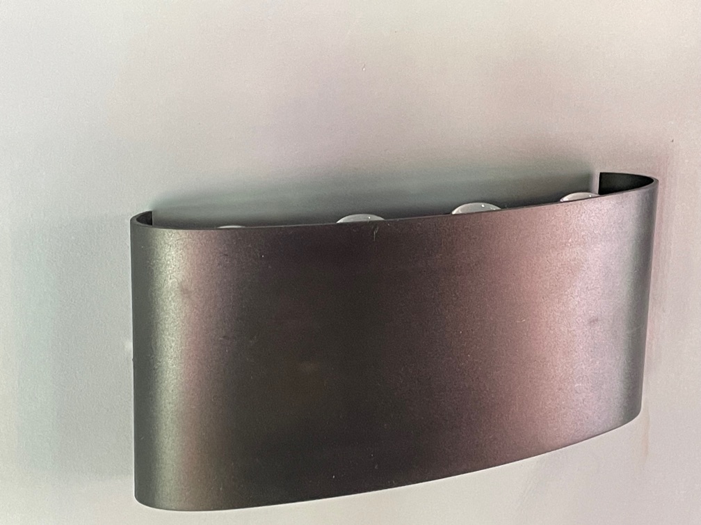 12W Arbotante 4 Lupas PVC Cálido