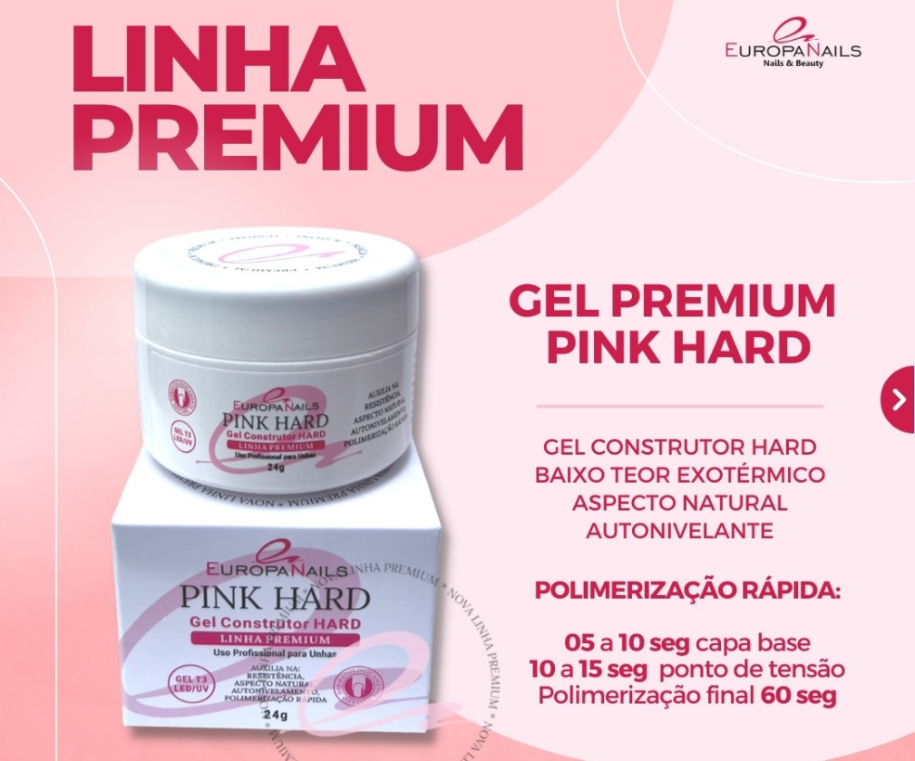 Gel Premium pink hard