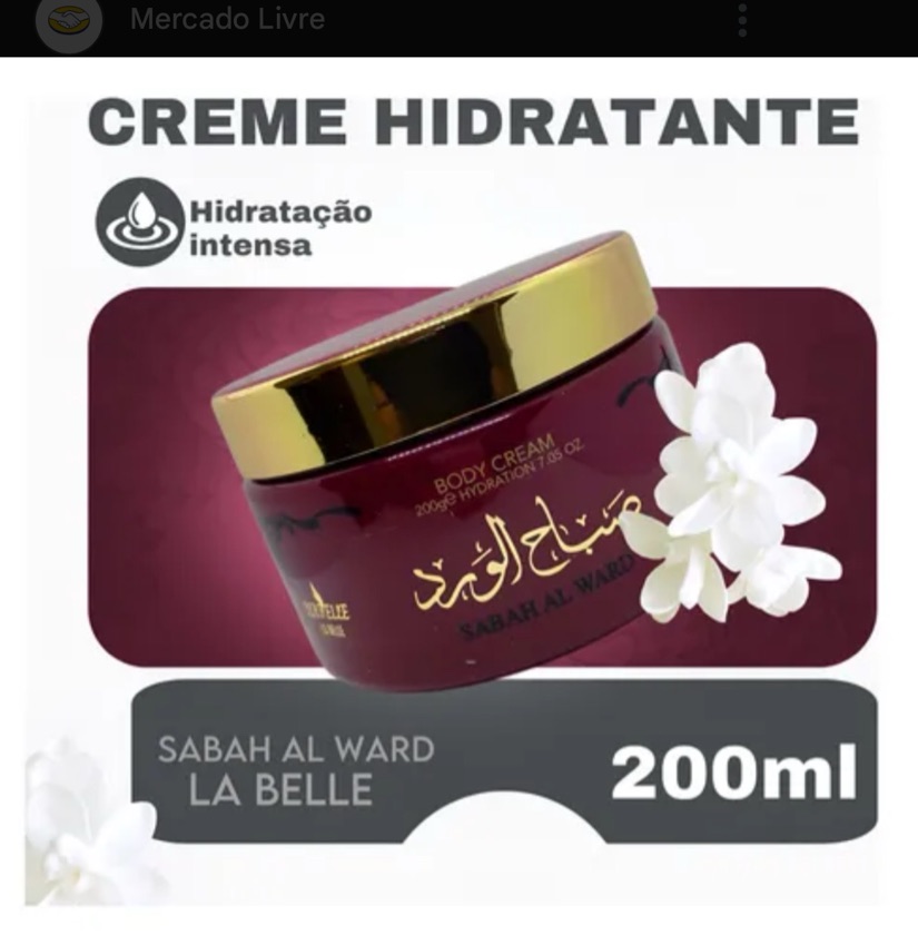 POTE CREME SABAH AL WARD 100ML