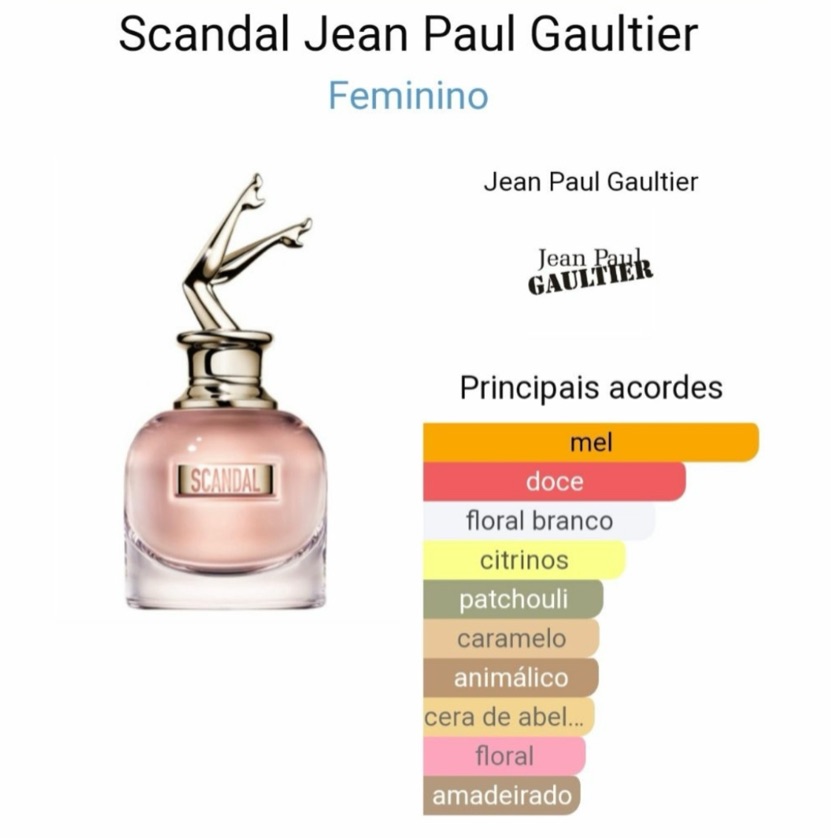 SCANDAL ROSA EDP 80ML FEMININO ORIGINAL