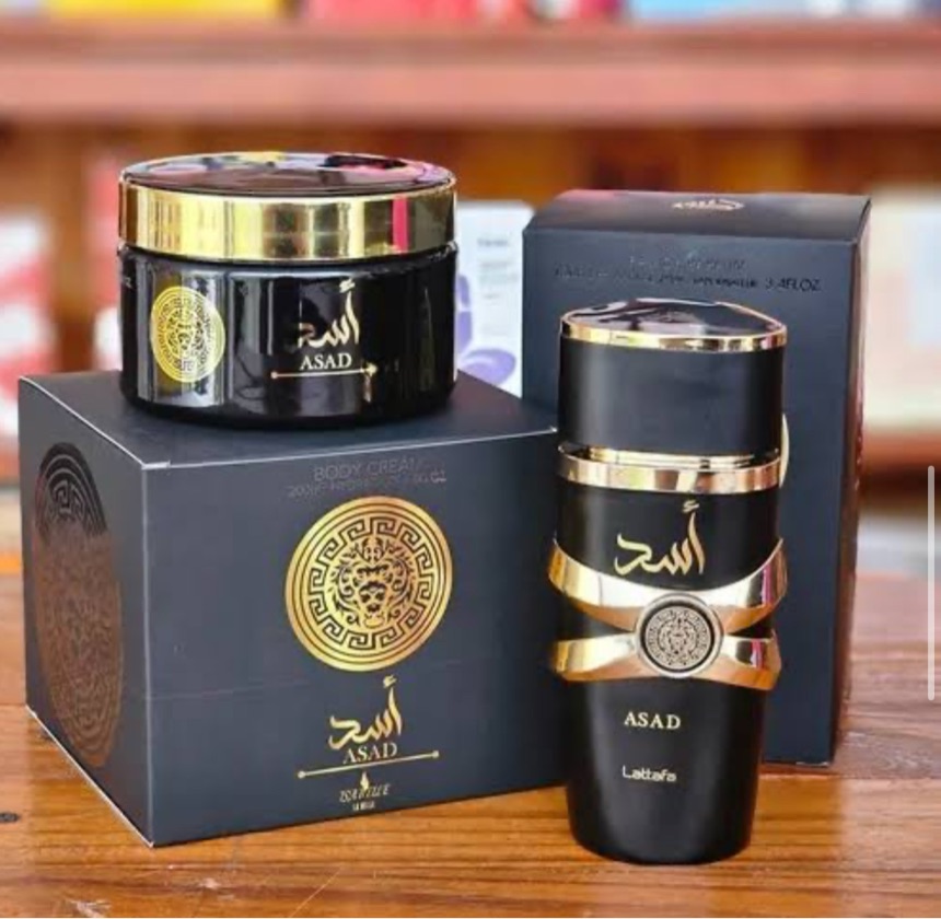 KIT ASAD LATAFFA PERFUME ASAD 100ML + POTE ASAD 200ML
