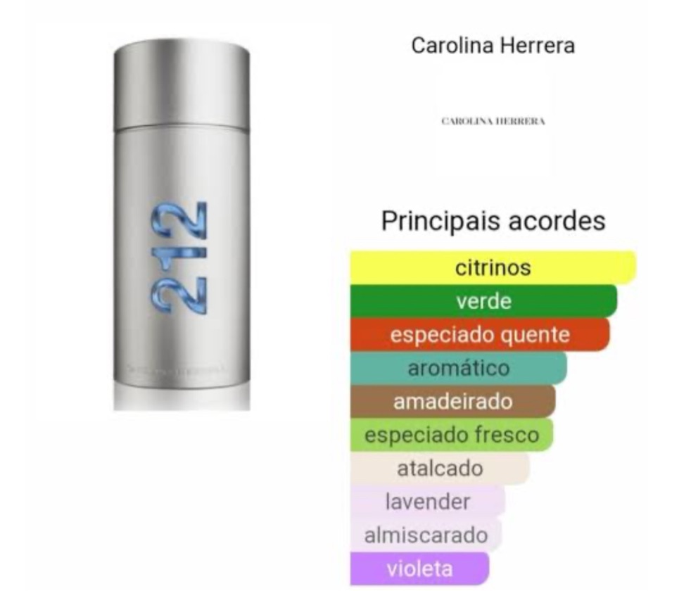 212 MEN NYC 100ML MASCULINO ORIGINAL