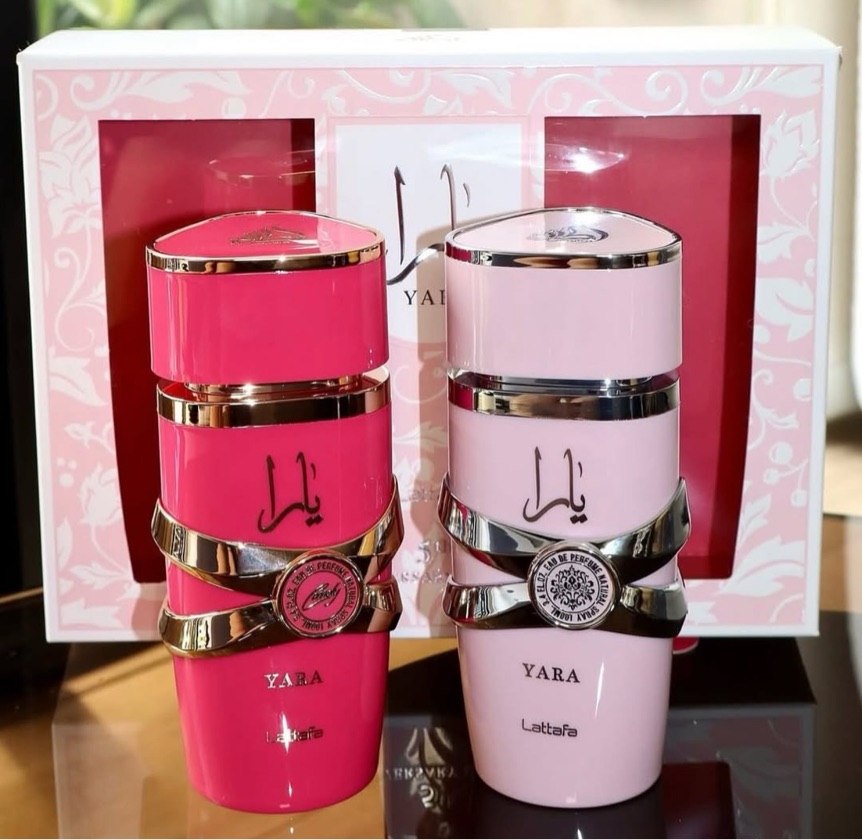 KIT YARA ROSA 100ML + YARA CANDY 100ML