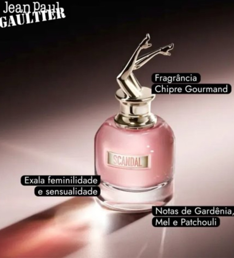 SCANDAL ROSA EDP 80ML FEMININO ORIGINAL