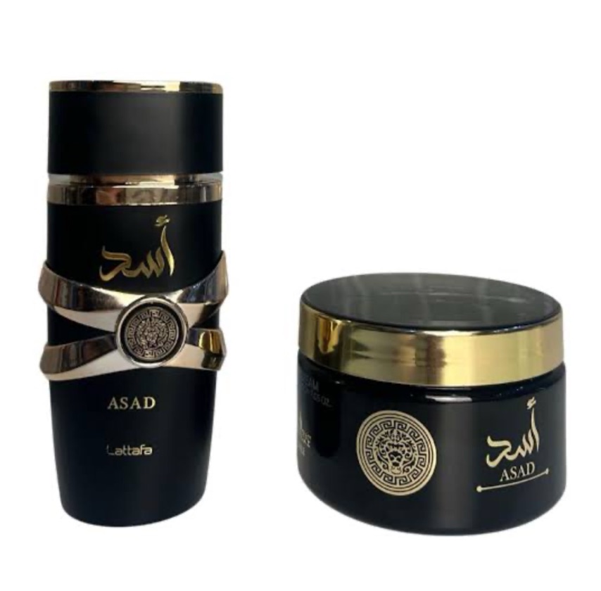 KIT ASAD LATAFFA PERFUME ASAD 100ML + POTE ASAD 200ML