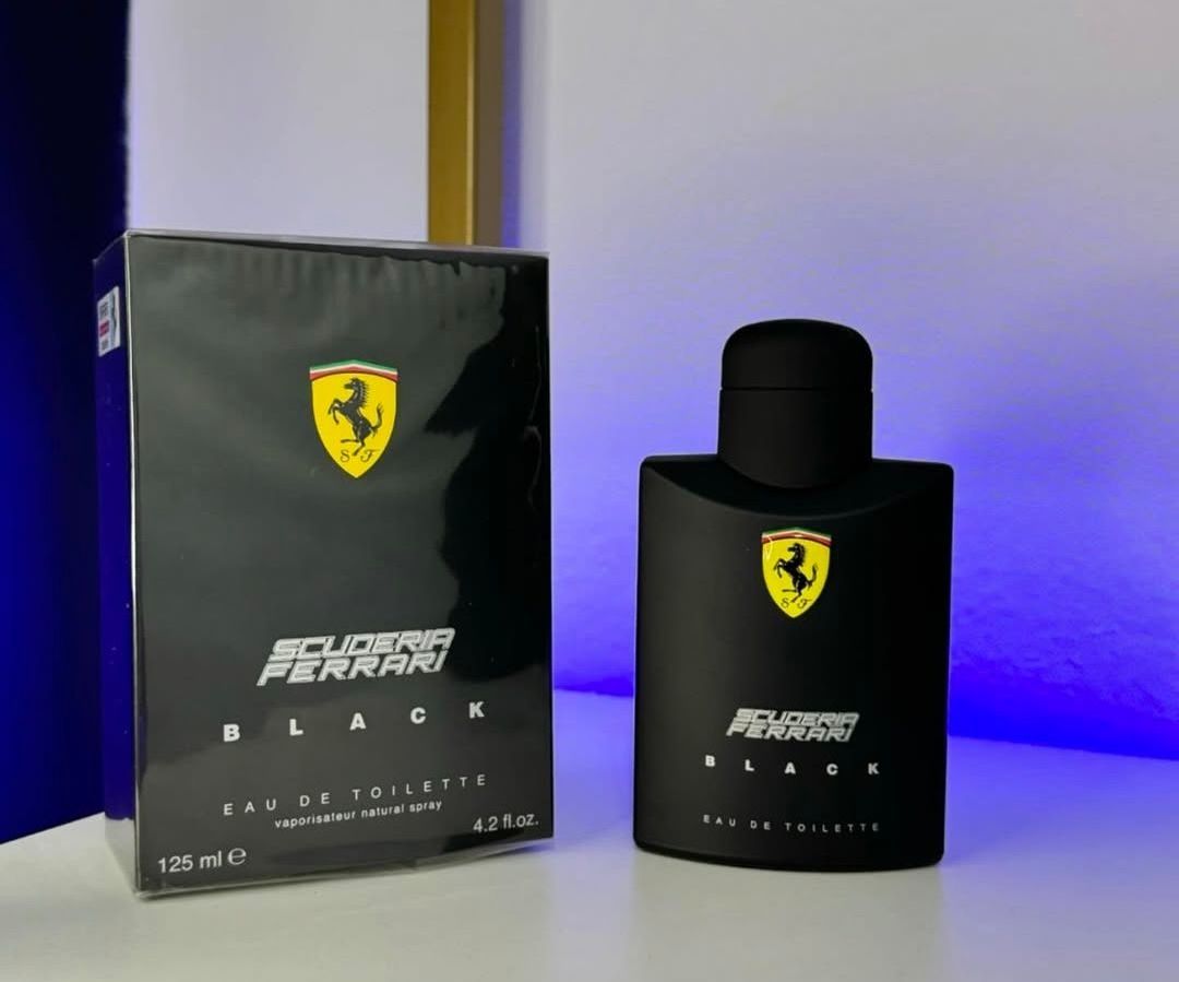 FERRARI BLACK 125ML MASCULINO ORIGINAL