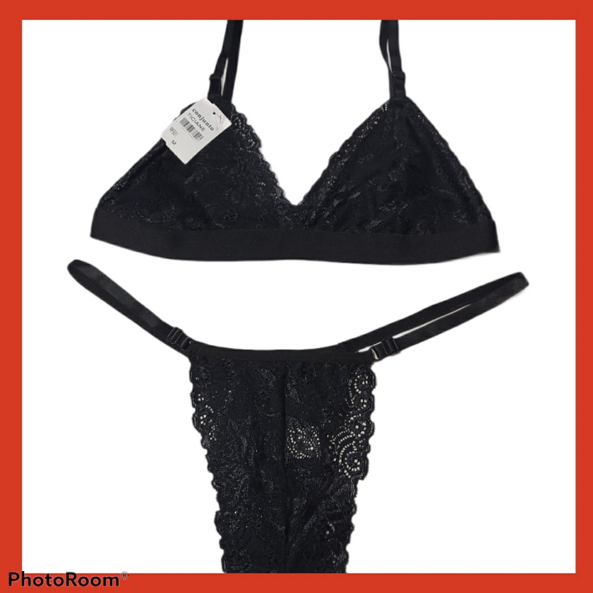 Conjunto em Renda - Ticiane Lingerie Sex