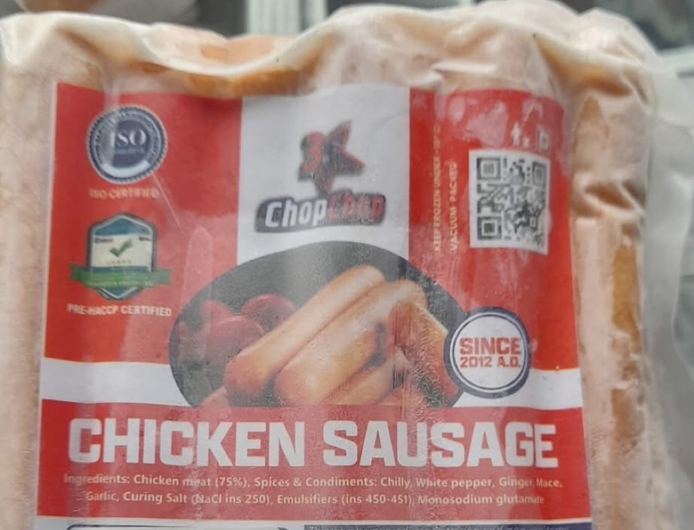 3 Star Chicken Sausage 6pcs