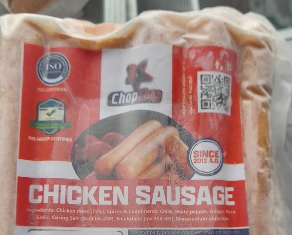 3 star Chicken Sausage (12pcs)