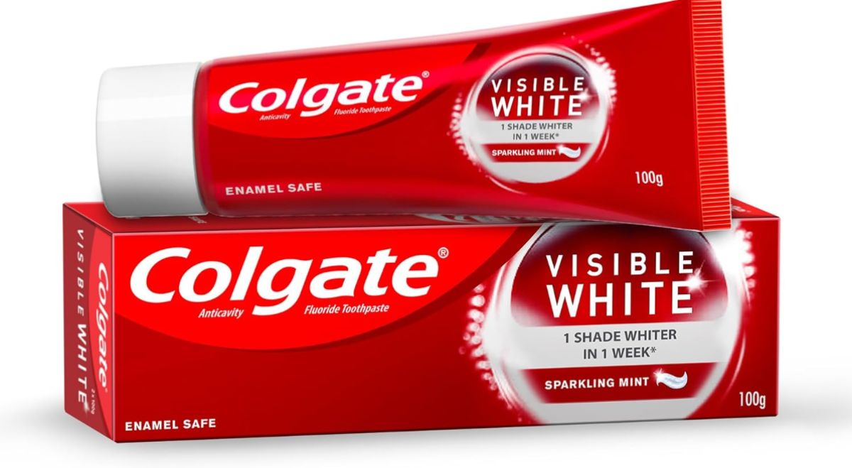 Colgate Visible White Toothpaste 120gm
