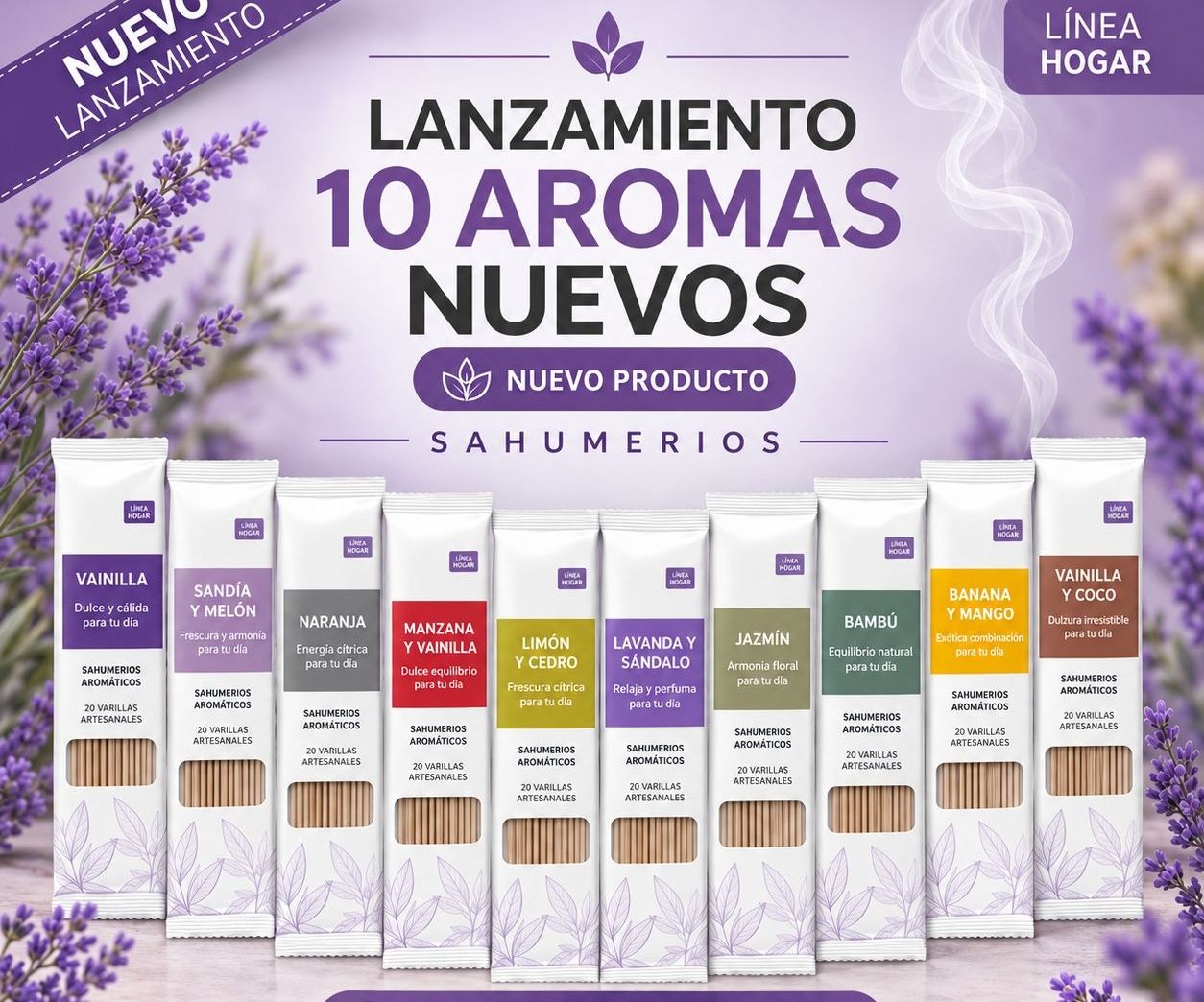 SM Pack Sahumerios x10