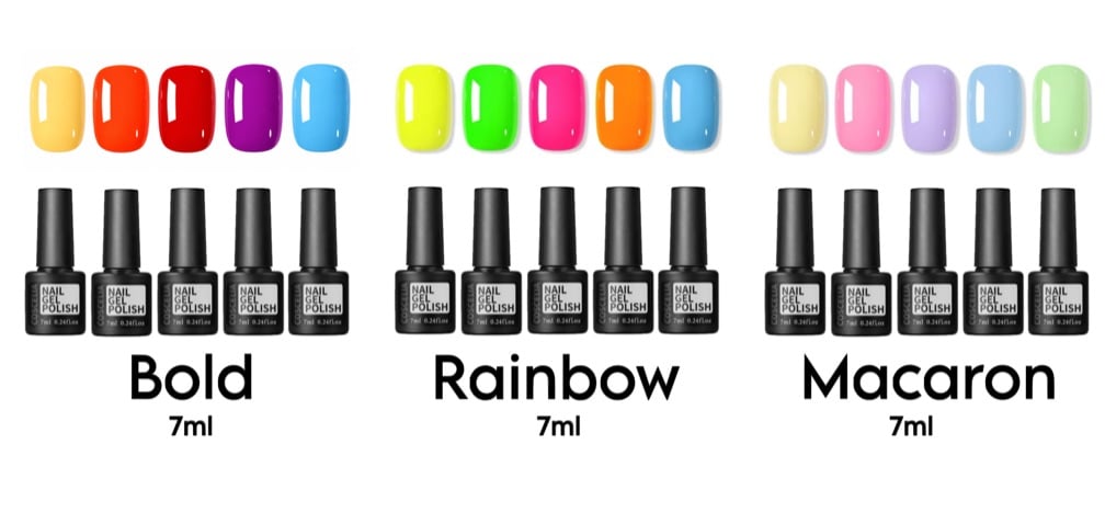 Gel Mini Polish Set (5ml, 12pcs)