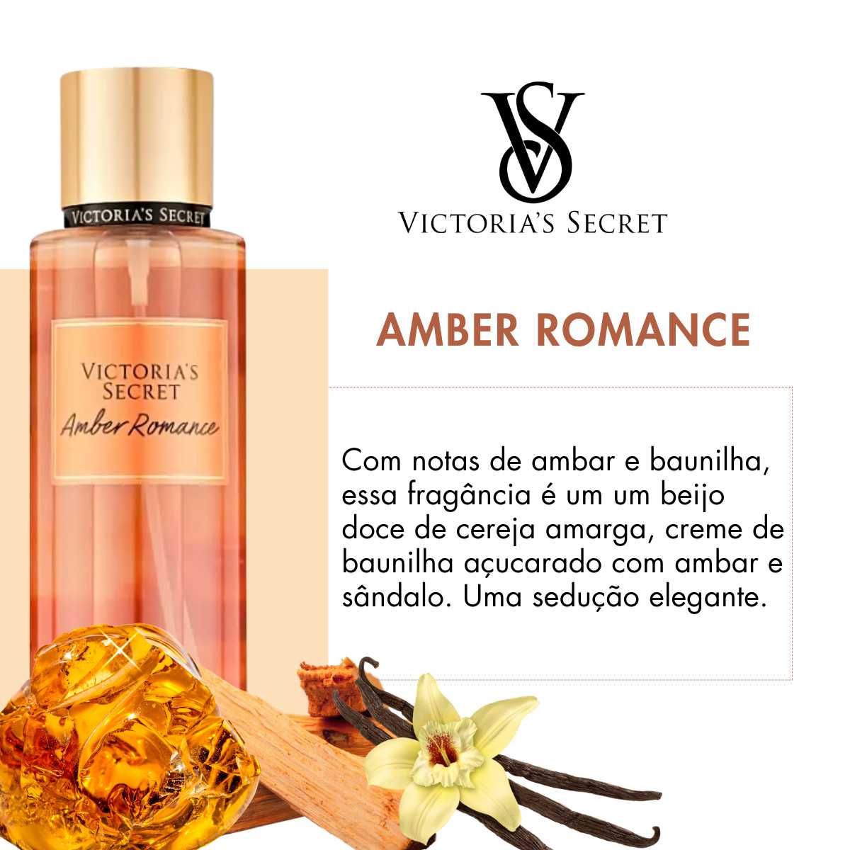 Amber Romance Body Spray - Spray Corporal Perfumado 250ml