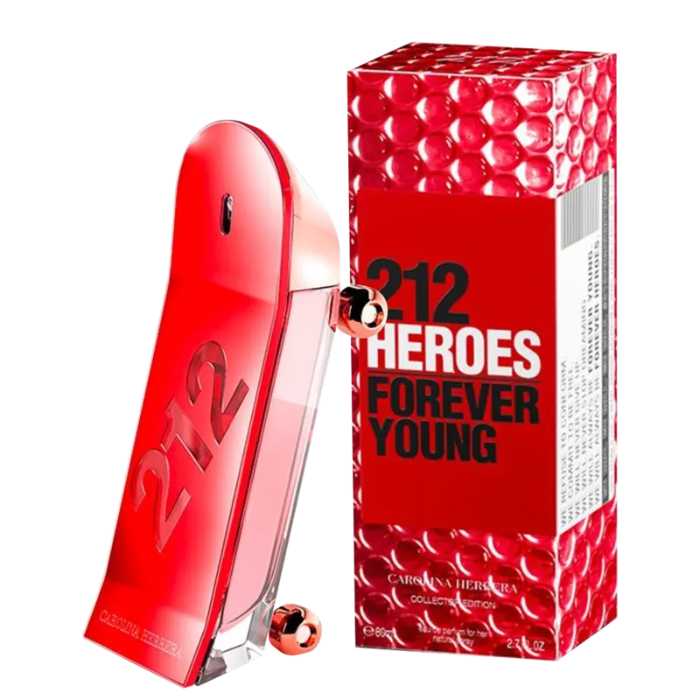 212 Heroes For Her Collector Edition Carolina Herrera Eau de Parfum - Perfume Feminino 80ml