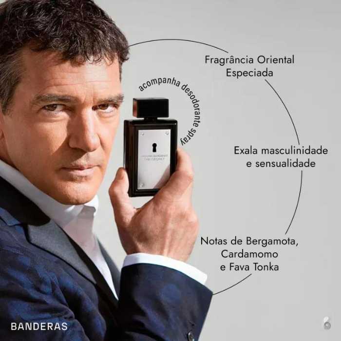 Perfume Antonio Bandeiras THE SECRET 200ml