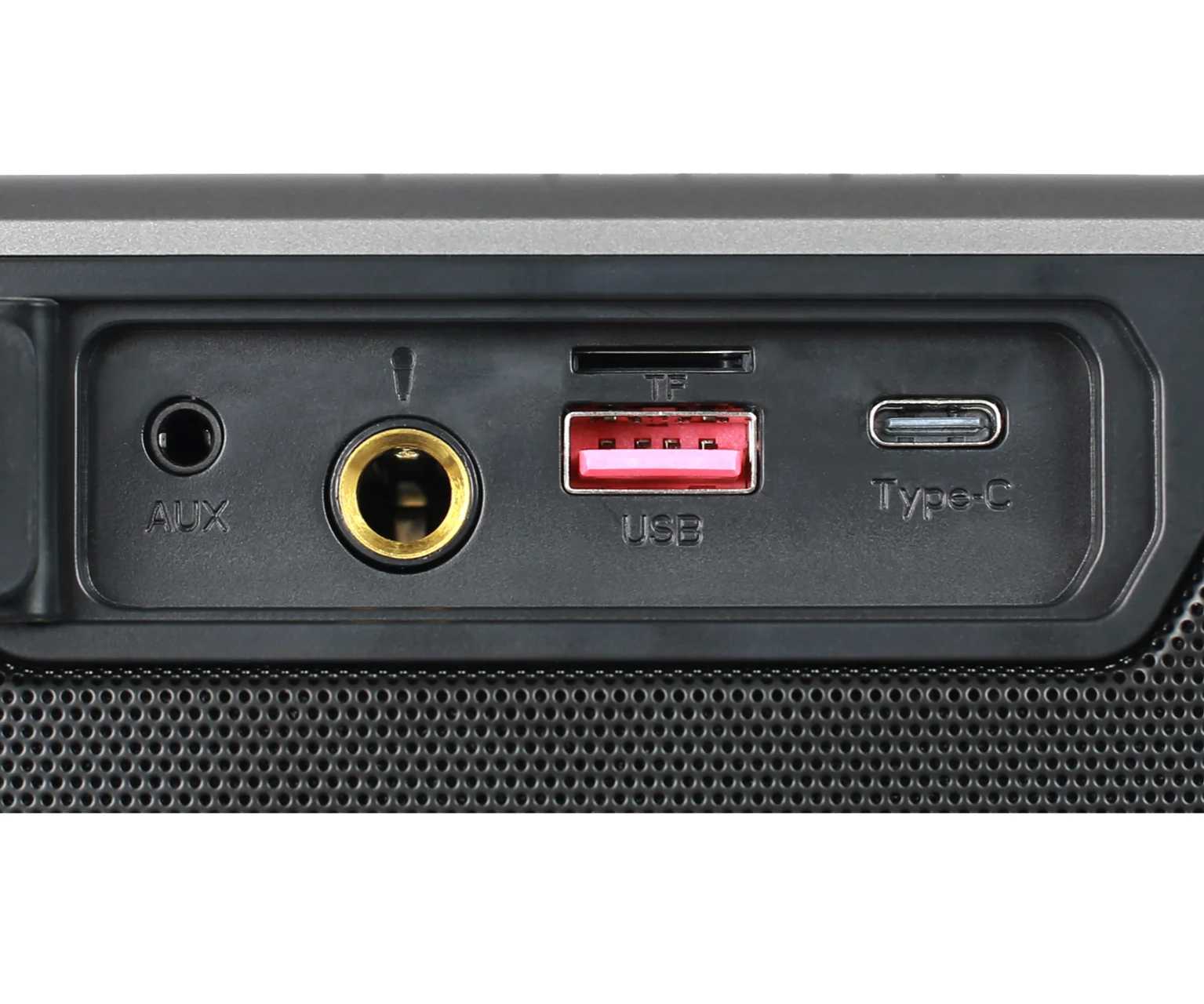 Caixa De Som Portátil Bluetooth X32 120w Ipx4 Com 2 Microfones