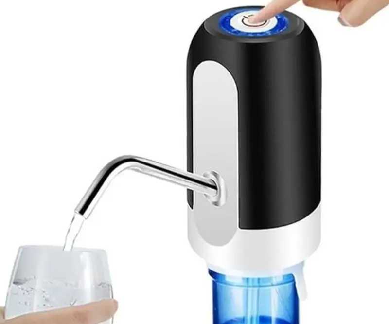 Bomba Elétrica Bebedouro Recarregável USB para Garrafão Galão D'água 5 a 20 Litros Envio Imediato - Bomba de água