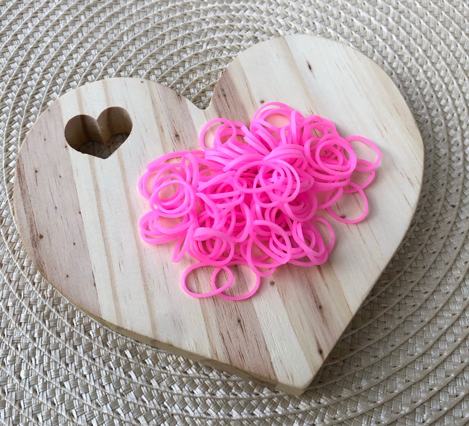 ELÁSTICO PARA PENTEADO ROSA CLARO