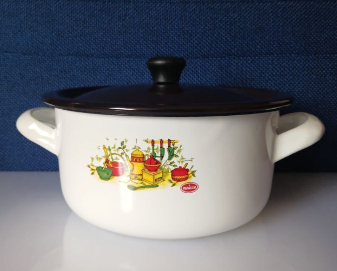 Cacerola de hierro enlozado