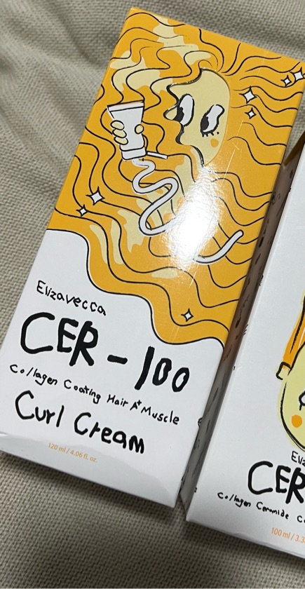 CER-100 Collagen Coating Hair Protein Curl Cream – Elizavecca