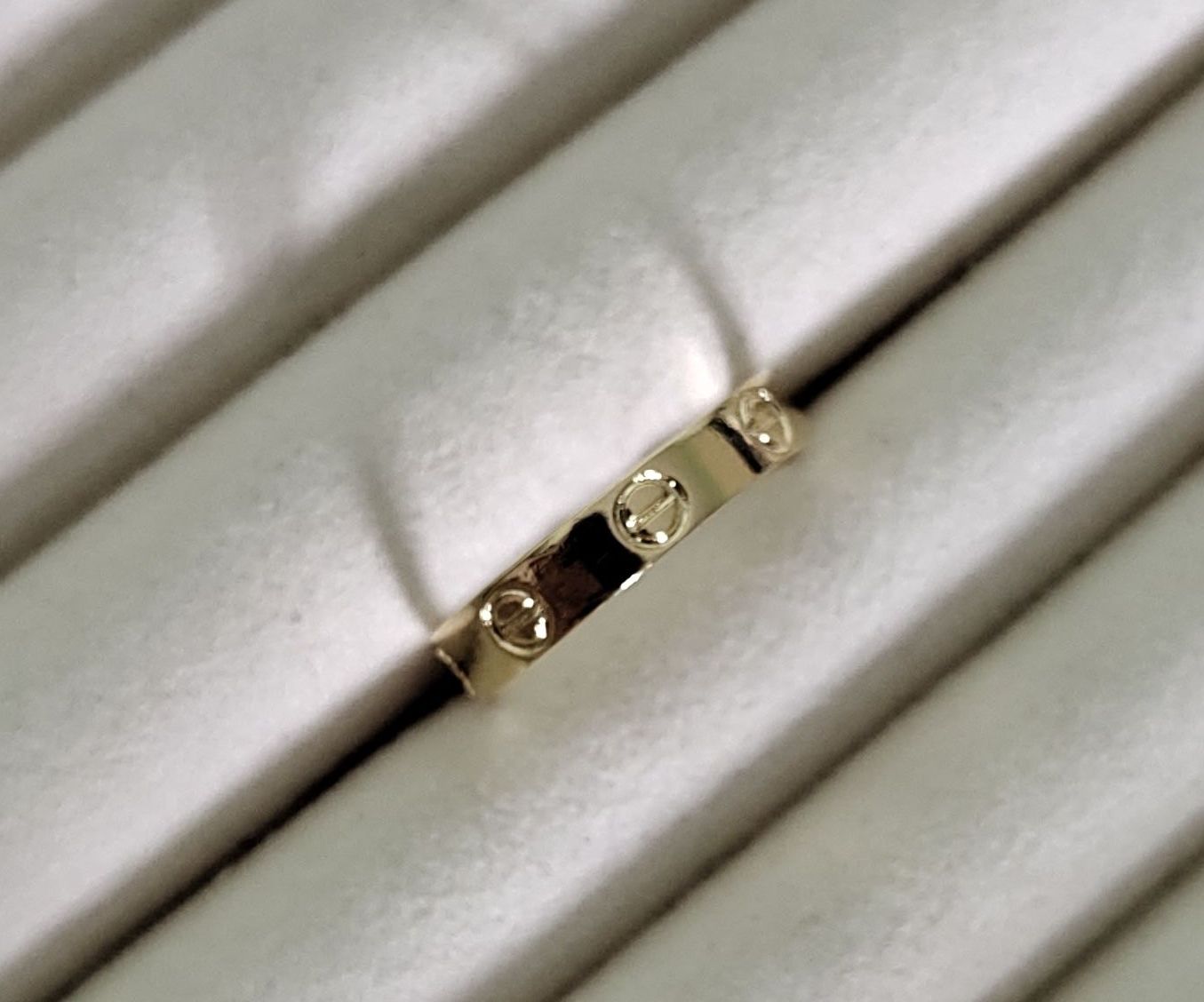 Anel inspiração Cartier