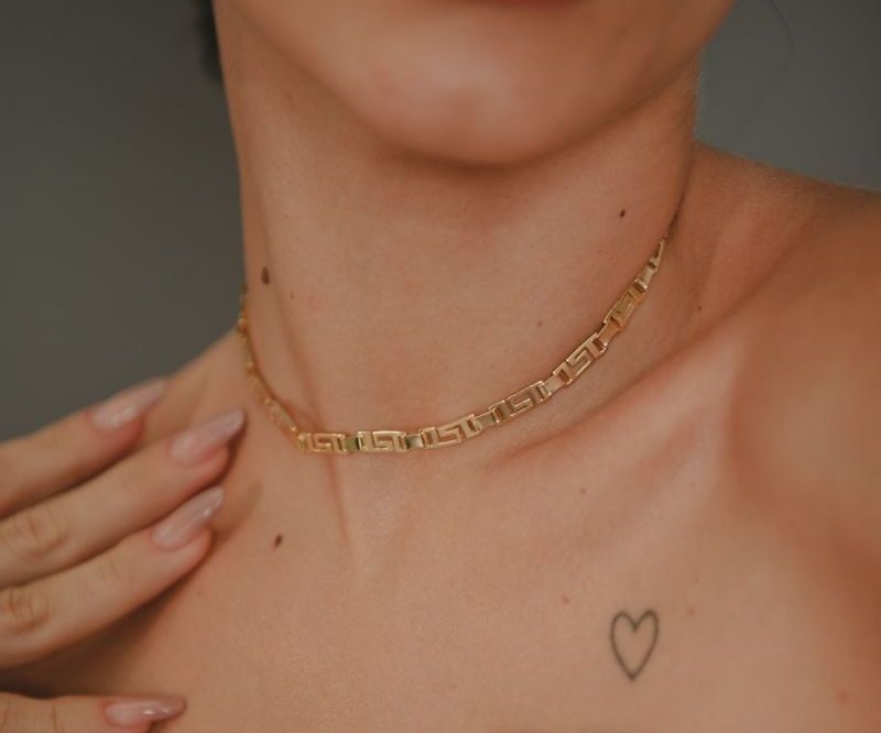 Choker inspiração Versace