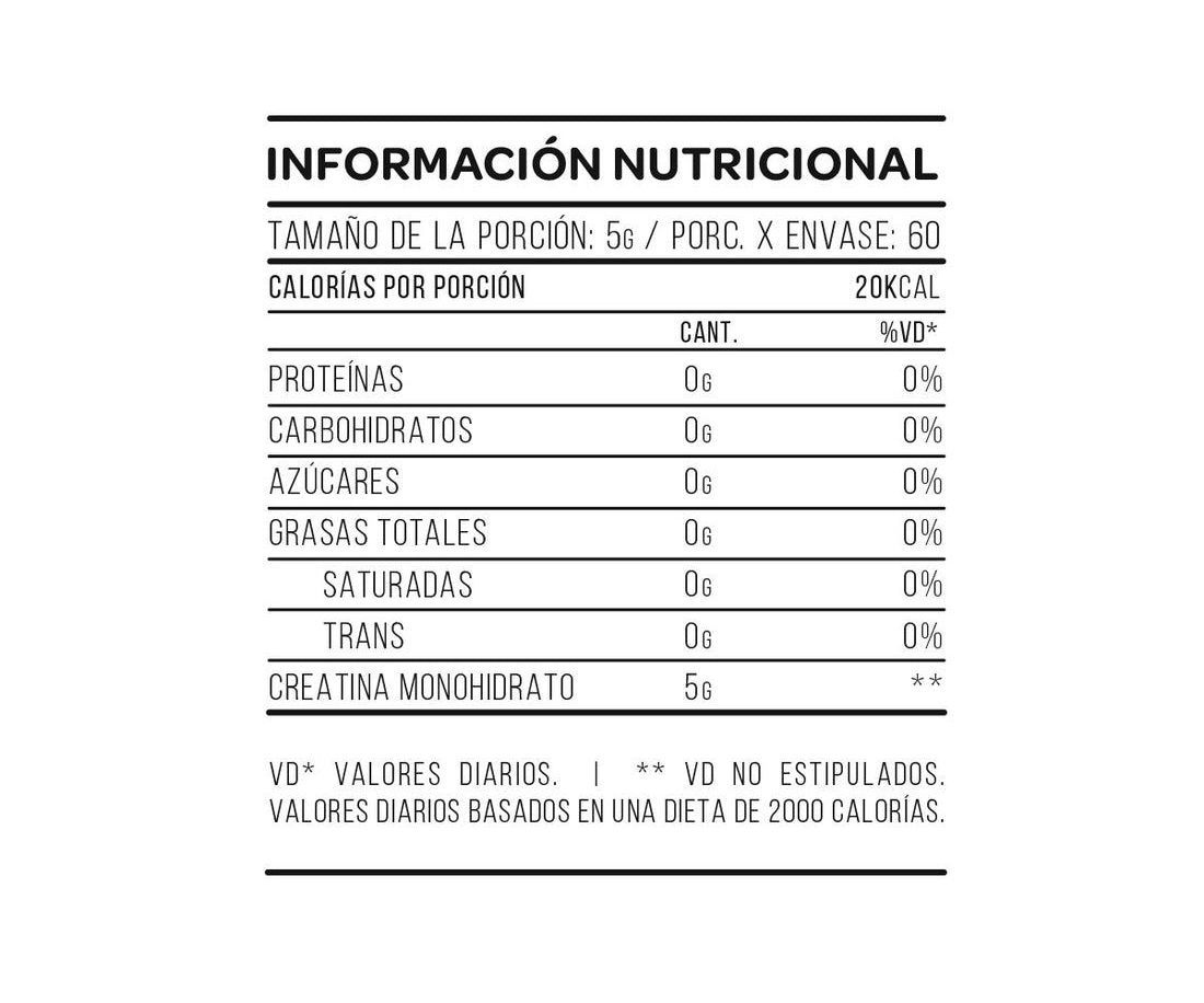 Creatina Monohidrato 300 Grs en Pote Star Nutrition