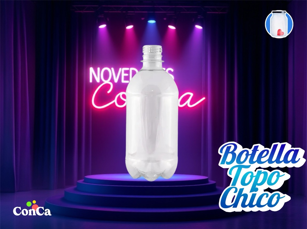 Topo chico 500 ml C/tapa Botella