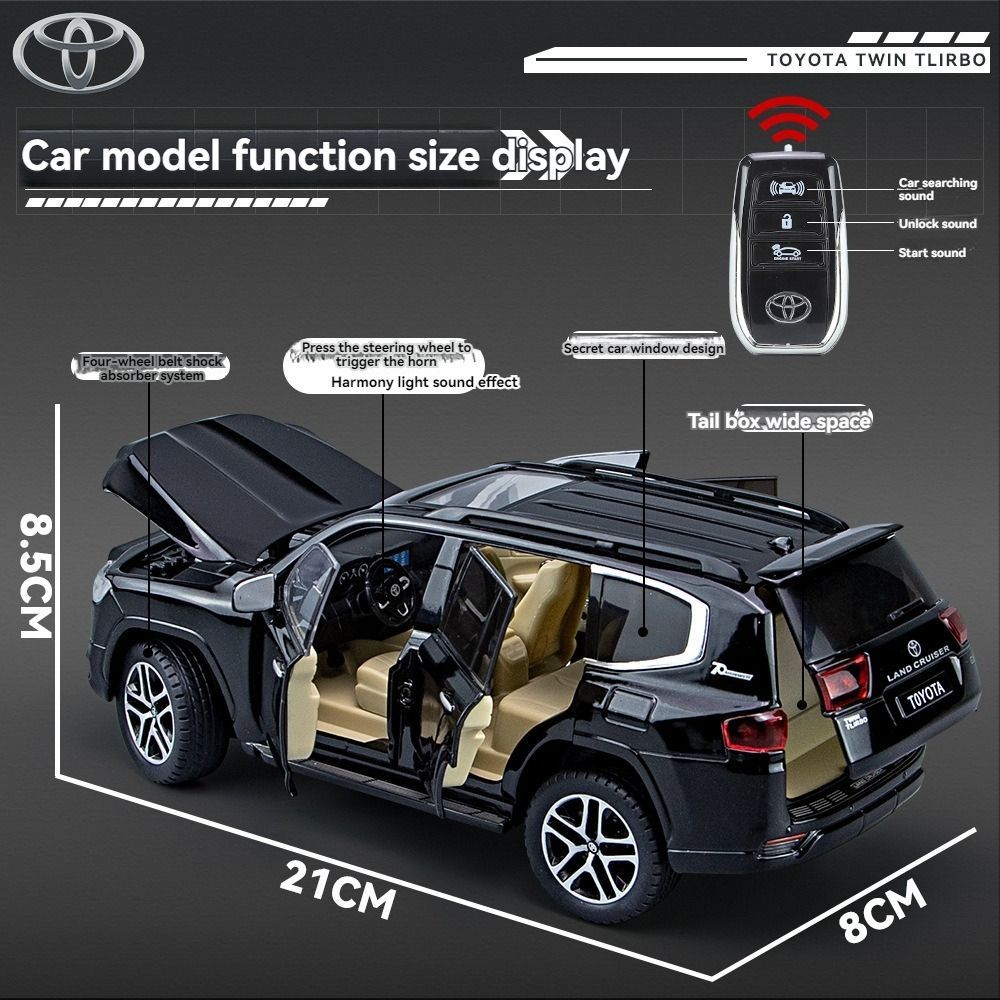 TOYOTA LAND CRUISER CON LLAVE