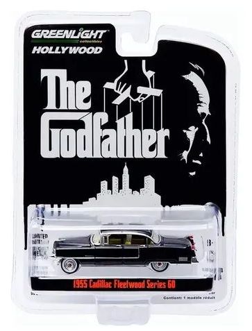 1955 Cadillac Fleetwood Series 60 Black The Godfather / el padrino