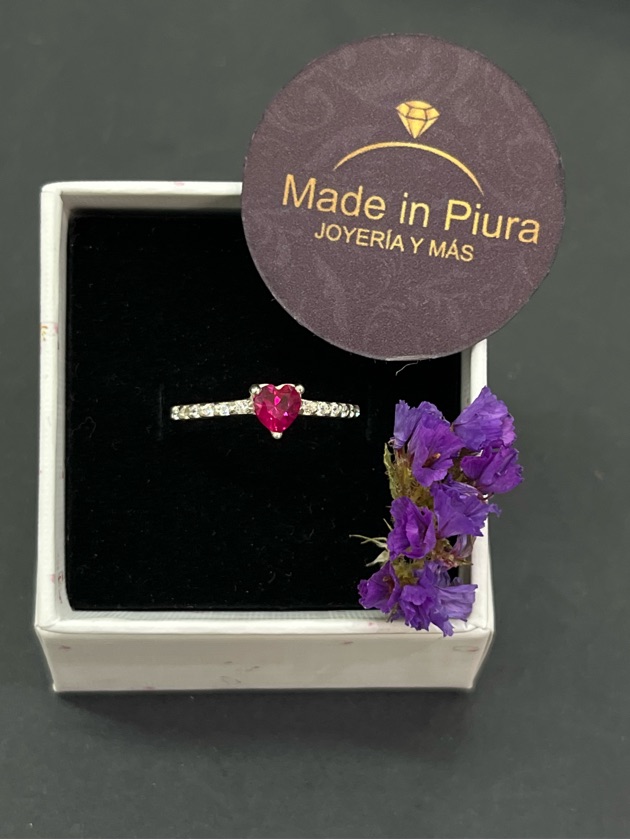Anillos promesa con piedras