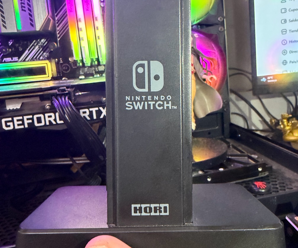 Base de carga para controles Switch