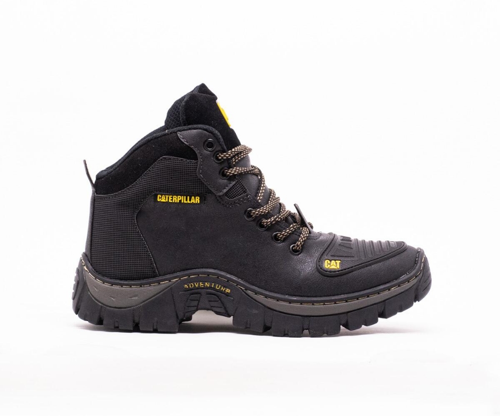 Bota P/motoqueiro Cat Preta