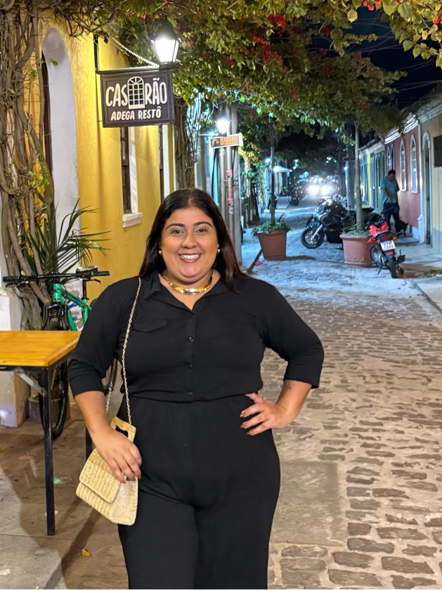 Blusa Malha preta meia manga