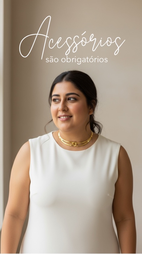 Cordão elo linha luxo (sob encomenda)