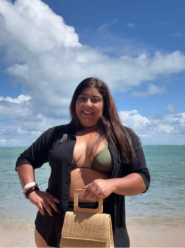 Blusa Malha preta meia manga