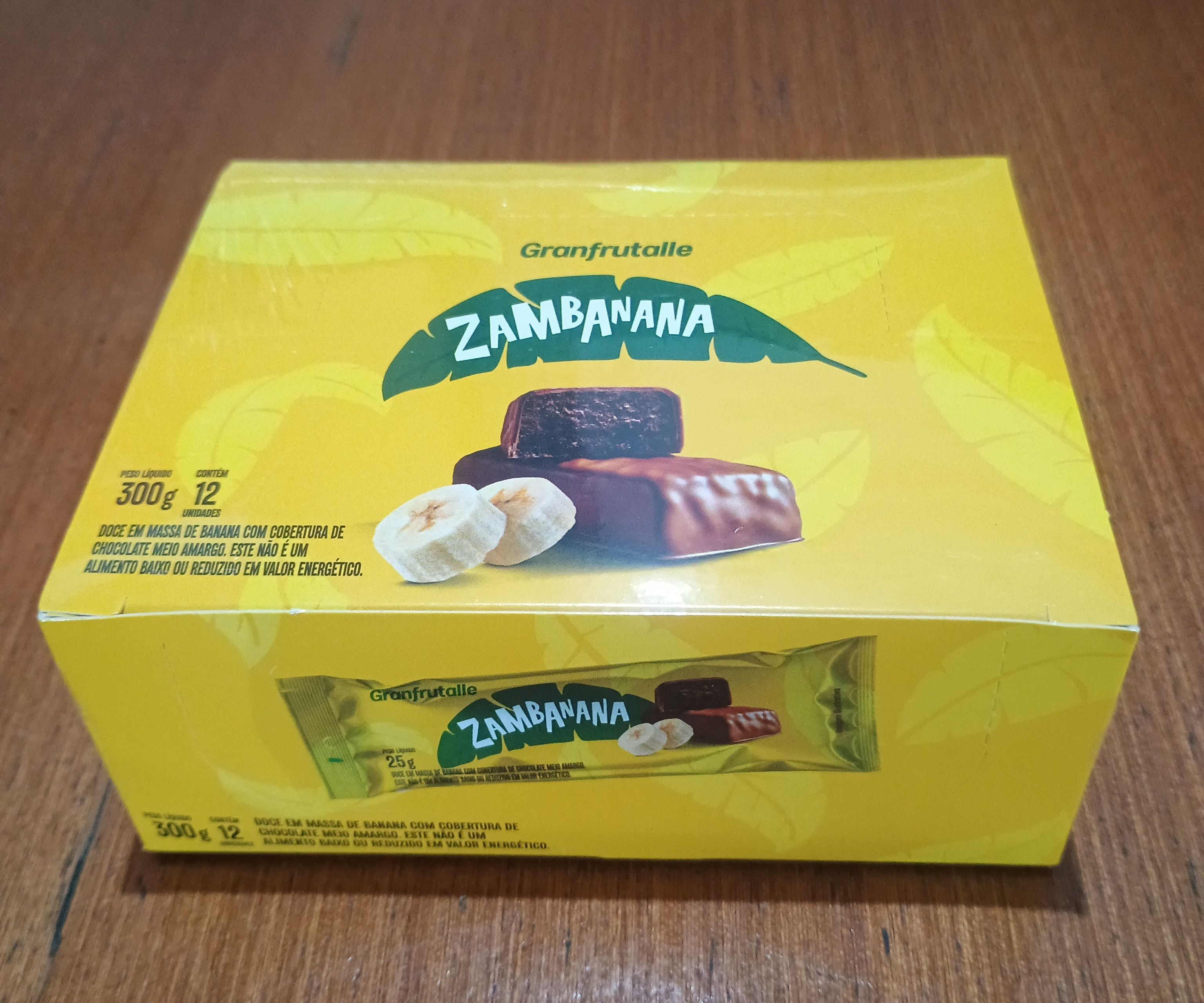 GRANFRUTALLE ZAMBANANA C/CHOC. 12 UN