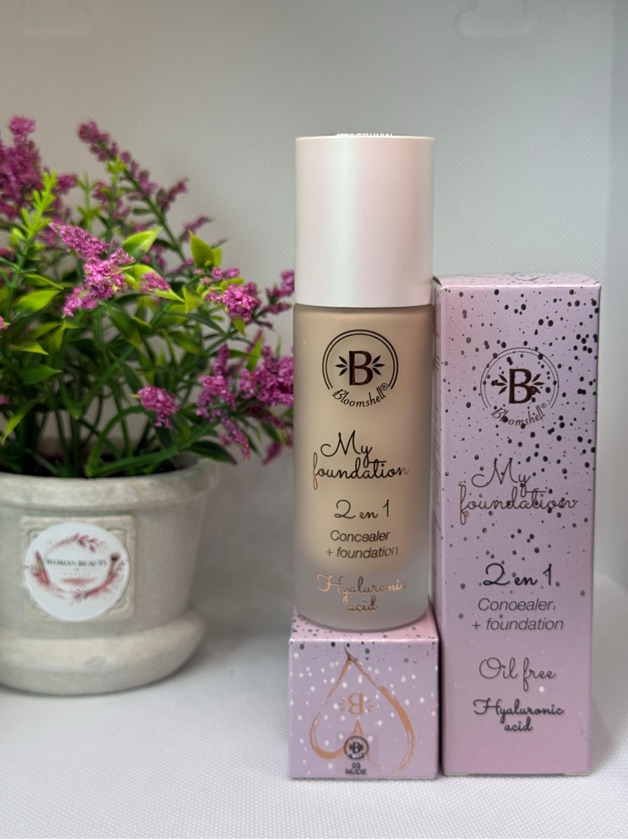 MY FOUNDATION 2 EN 1 (BASE LIQUIDA)(NUDE)