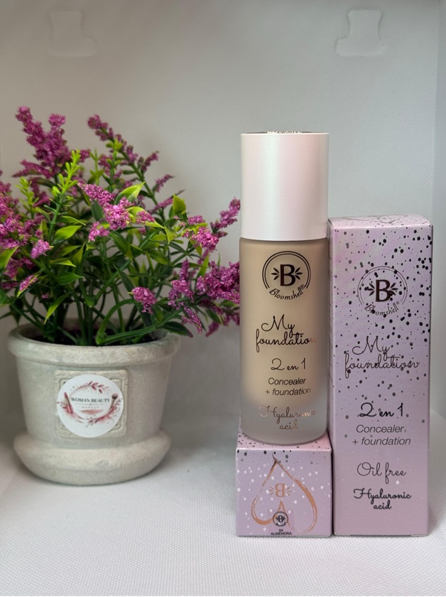 MY FOUNDATION 2 EN 1 (BASE LÍQUIDA)(ALMENDRA)