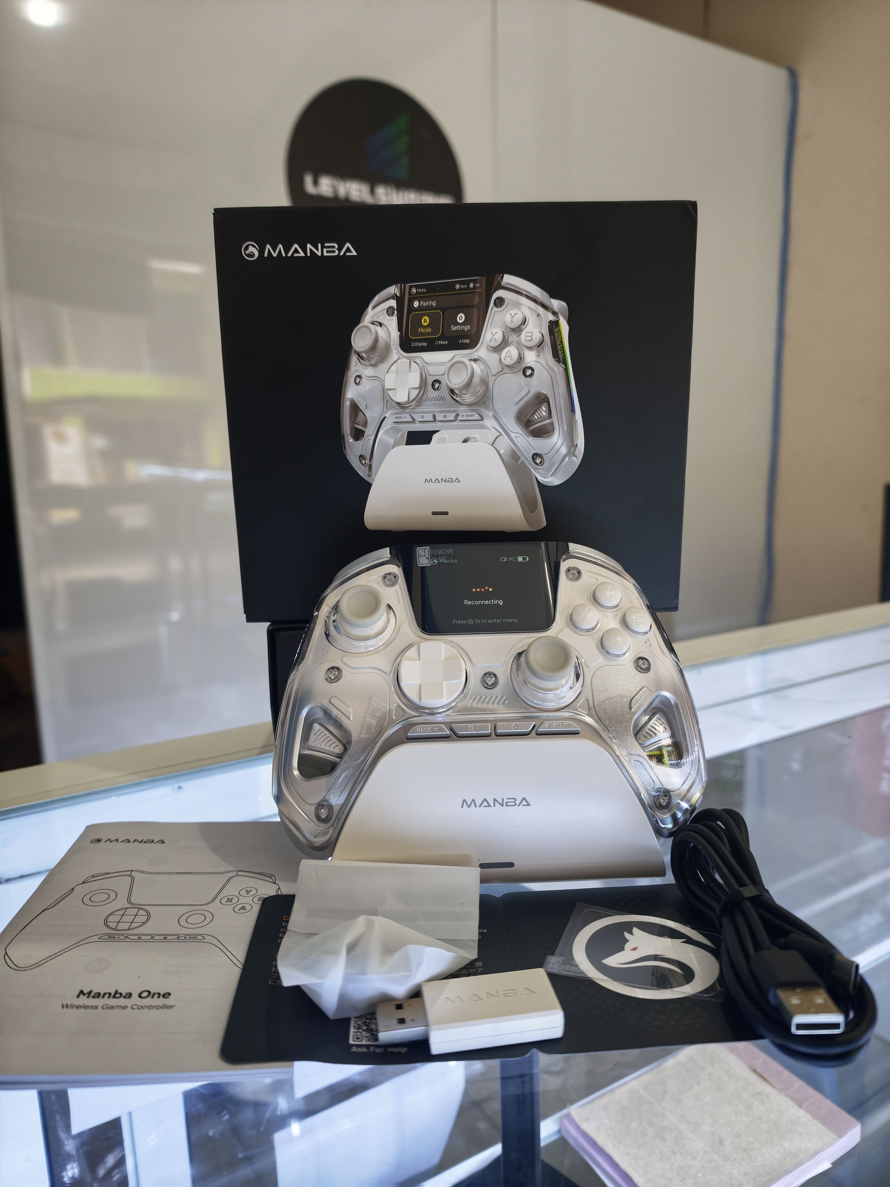 Gamepad MANBA ONE V2 Blanco