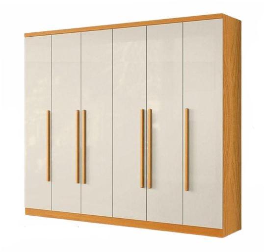 Guarda Roupa Canadá 6P 8G 100% MDF