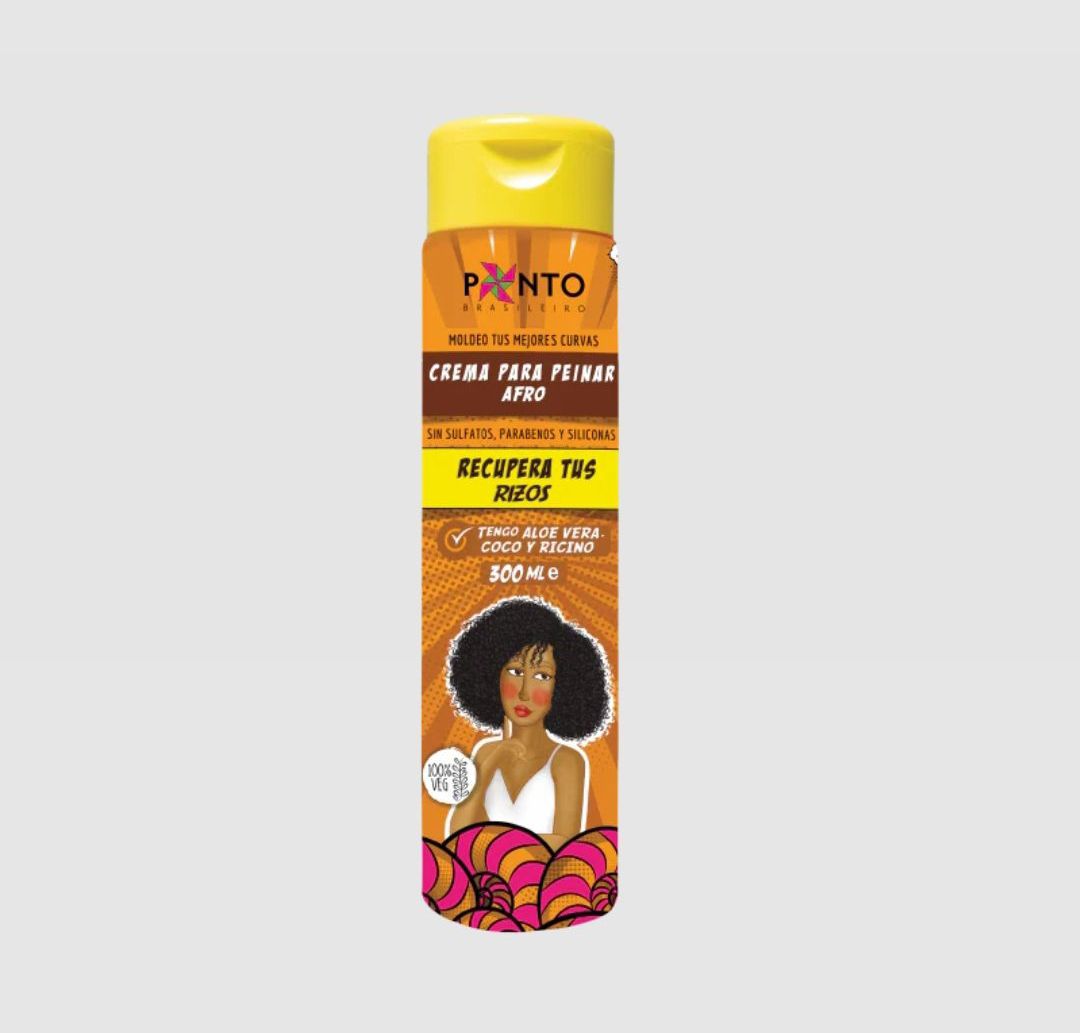 CREMA PARA PEINAR AFRO PONTO 300ml