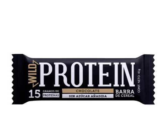 Barra chocolate wild protein 45g