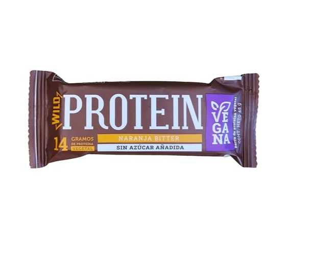 Barra Vegana Naranja Bitter Wild Protein