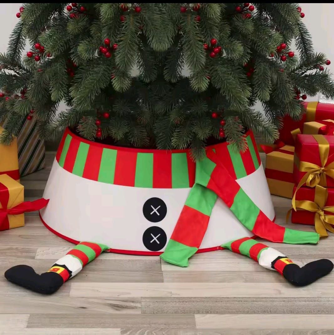 Protector para árbol navideño decorativo.