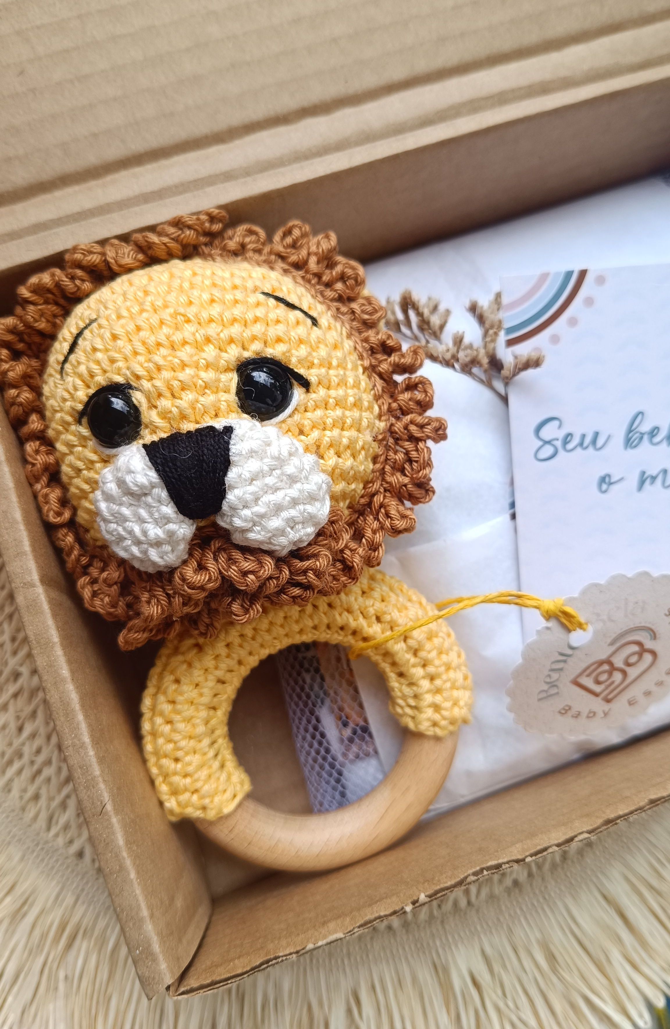 Chocalho/Mordedor Amigurumi