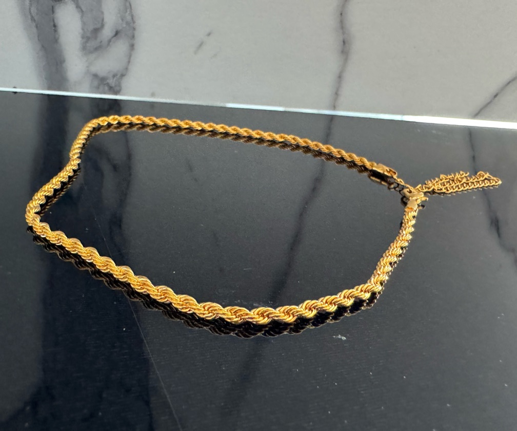 Colar baiano dourado